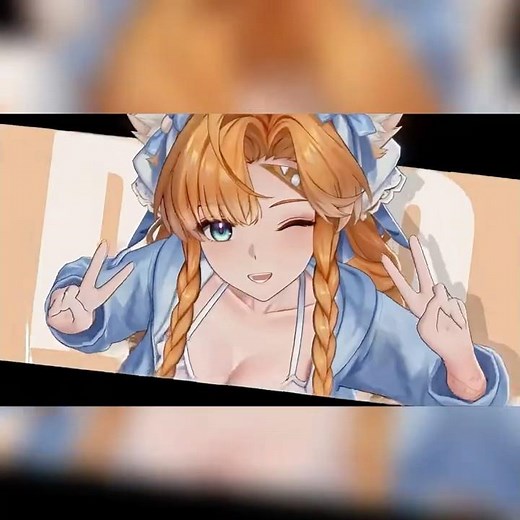 Cat-Ear Maids, Miko, Bikini – Low Cortisol Dance & Sway 🐱🎶