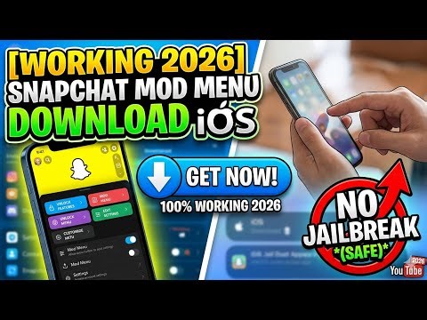 Snapchat mod menu download iOS 2026! Increase score, screenshot!! 