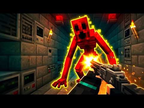 SCP Operation — When Minecraft Turns Into a DOOM-Style Horror Shooter 🔫💀 (Bedrock )