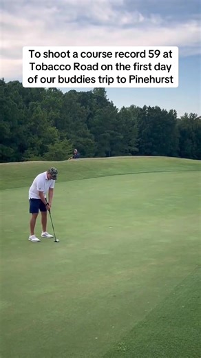 Imagine shooting a 59 in your first round of a buddies golf trip #golf #golftok #golftiktok #fyp (Via nicoleraegolf/x)