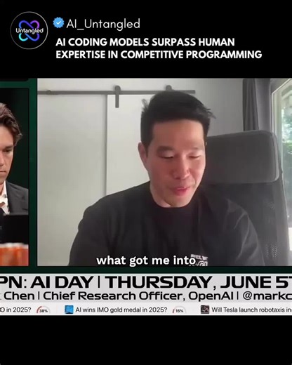 AI Coding Models Surpass Human Programmers