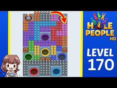 Hole People Level 170 Solution Walkthrough
