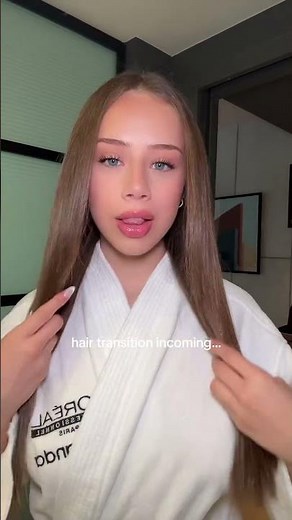 HAIR TRANSFORMATION REVEAL!! #hairtransformation #haircare #hairstyle ‪@lorealpro‬