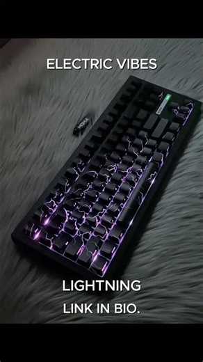 Where every key strikes like a bolt.