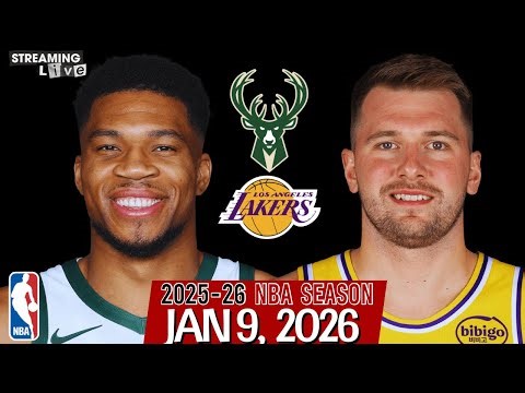 (LIVE) Luka Doncic vs Giannis Antetokounmpo | Milwaukee Bucks vs Los Angeles Lakers Live Stream