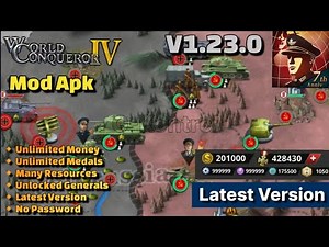 World Conqueror 4 Mod Apk v1.23.0 Unlimited Money Uimited All Latest Version 2025