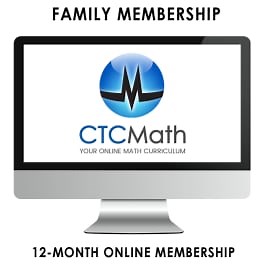 CTCMath Family Membership (12 month subscription)
