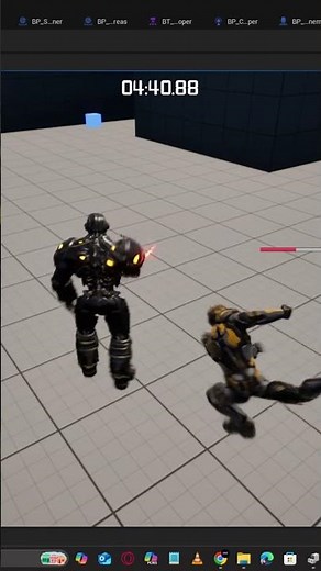 Huge Superman Fight with drones and bots Unreal Engine 5 under development for someone