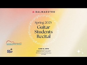 Spring Recital 2025 - Selection of students participating through a pre-recorded video