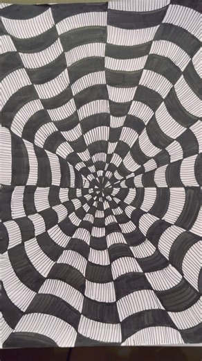 Two weeks !🖤 #Shorts #Zentangle #Satisfying #ArtTherapy #DrawingChallenge #Day14 #consistencyiskey