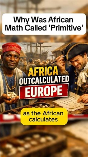 African Calculation Skills Europeans Couldn't Match #mathhistory #culturalpride