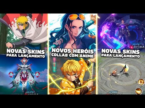 NOW YESSSS MOONTON!! NEW HEROES FOR COLLABORATIONS! NEW SKINS! MOBILE LEGENDS