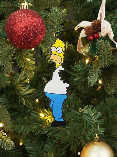 Homer Simpson Christmas Tree Ornament – Funny Bush Meme Bauble | Xmas Holiday Decor | Simpsons Gift | Unique Cartoon Pop Culture Gift - Etsy