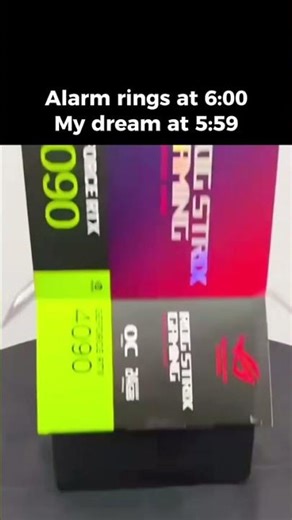 5:59: building the ultimate setup. 6:00: reality.exe has stopped working 😭