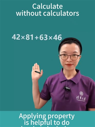 Applying property is helpful to do simple calculations #education #thinking #maths #math #mathematics #equation #calculation
