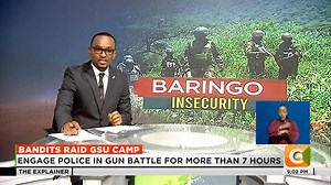 57K views · 2.5K reactions | Bandits Raid GSU Camp: Group of bandits attacks Kapindasum GSU camp, primary school Bandits engaged police in gun battle for more than 7hrs Pupils holed up in school for duration of gun battle Kapindasum residents say banditry menace on the rise again #TheExplainer Sam Gituku | Citizen TV Kenya | Facebook