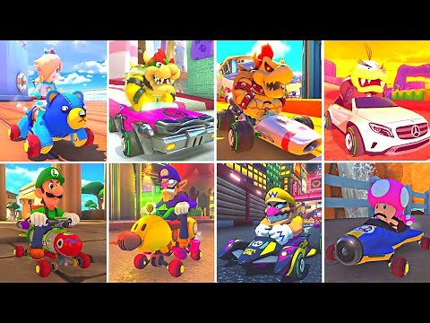 TOP 8 FASTEST SETUPS in Mario Kart 8 Deluxe (DLC Included)