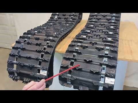 Camso Ripsaw 1 Ripsaw 2 Snowmobile Track Comparison
