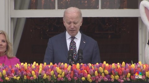Watch: Biden hosts 2024 Easter Egg Roll at White House