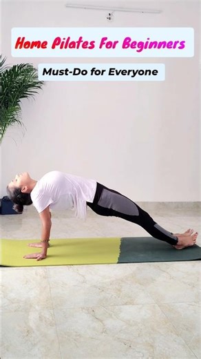Home Pilates For Beginners ✨💪 (Part-2) #pilates #homeworkout #shorts