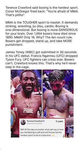 Why Boxers Can't Survive UFC