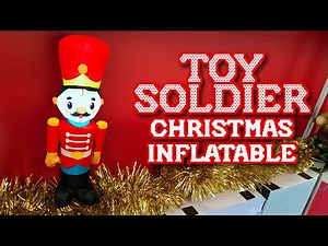 Toy Soldier Christmas Inflatable