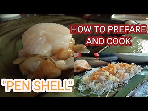 How to cook " PEN SHELL SCALLOPS "