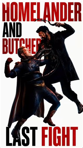 The Final Battle of Homelander & Butcher 😈|| Homelander vs Butcher Last Fight😱🔥 #theboys #soldierboy