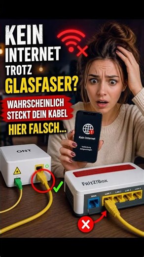 Glasfaser richtig anschließen (ONT + FRITZ!Box) – SO geht’s!