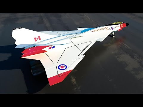 The Canada Avro Arrow 2, The Only Jet Capable of Rivaling The Russian MiG-25 Foxbat