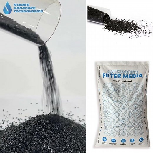 Anthracite Filter Media #waterfiltration