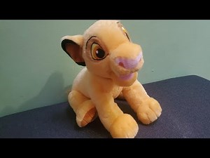 the lion king hallmark exclusive simba talking plush all 4 phrases