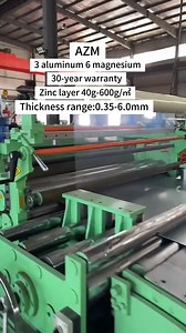 Zinc aluminum magnesium coil without zinc flowers. Super corrosion resistant coating plate! High-end products adapt to various harsh environments, with a 30-year warranty against perforation! It is really invincible#galvalume #galvalumesteelcoil #factory #steel #steelcoil | Hengze Galvanized Steel Coil Factory | Facebook