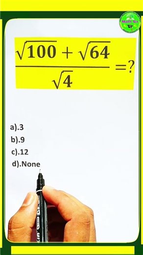 Solve This Equation Without Using a Calculator