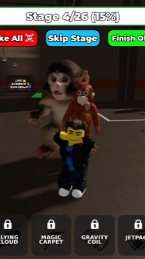 Roblox - PUNCH MONKEY PRISON JUMPSCARE