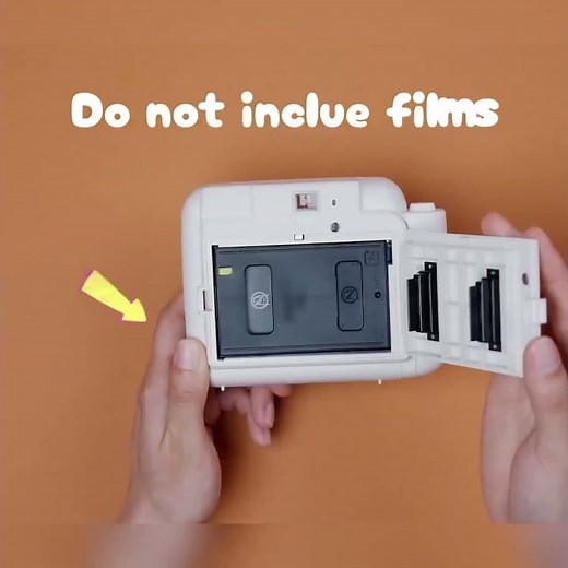 POPOTO Mini Instant Print Camera Manual Exposure Fixed Focus Retro Digital Camera