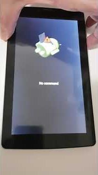 Hard Reset tablet HOW no command