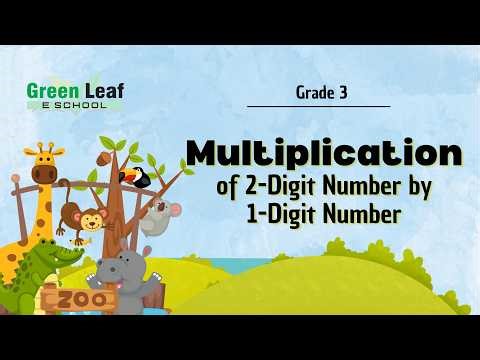 Multiplication of 2-Digit Number by 1-Digit Number