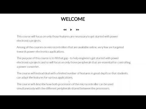 Welcome to the F28379D course