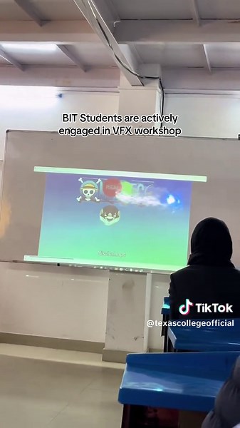 BIT Students VFX Workshop at Texas College of Management and IT