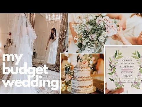 How I Created My Dream Wedding on a Small Budget!