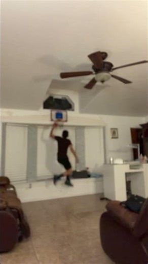 How to do an eBay on the mini hoop🏀 what do y’all rate this dunk out of ten?￼￼