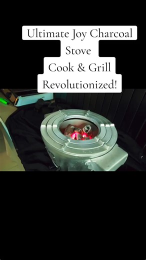Revolutionized Joy Charcoal Stove for Smokeless Grilling