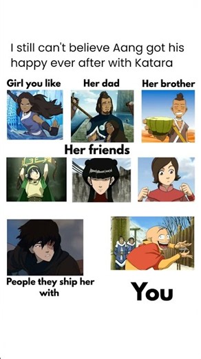 Aang & Katara’s Happy Ever After #avatar#avatarthelastairbender #atla #aang#katara#legendofkorra