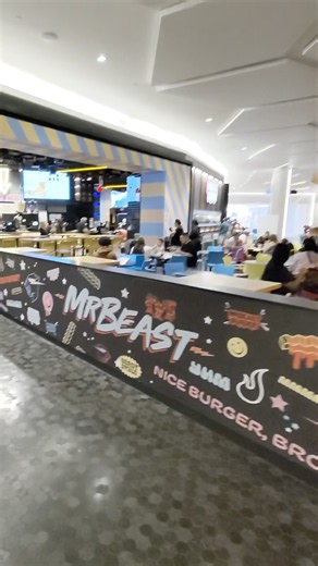 Checking out my first Mr Beast burger in New Jersey! #beastburger #mrbeast