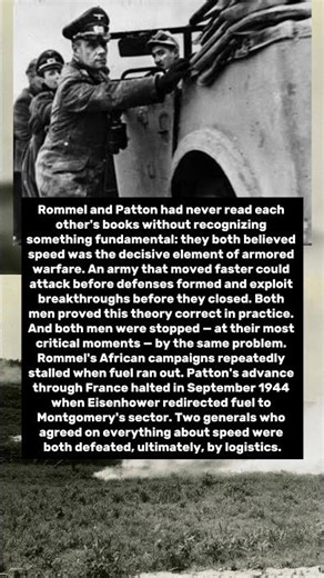Rommel And Patton Both Believed The Key To Winning Was Speed — Only One Of Them Had Enough Fuel