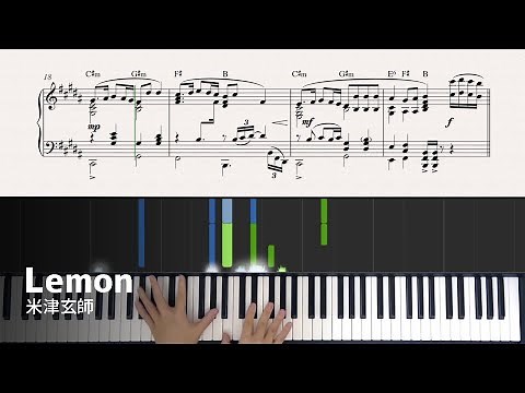 Lemon / Kenshi Yonezu [Piano]