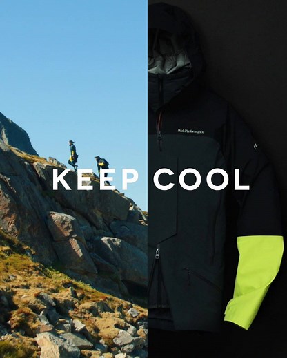 Our new technical outdoor collection Vislight, gives you the confidence to roam freely - no matter the climate or weather. | Peak Performance
