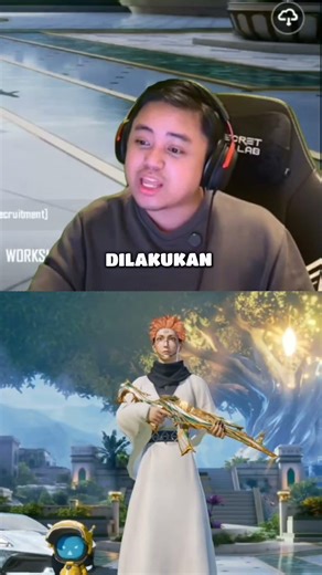 Kaoten Zan gives a full set of livestream to viewers #kaptenzan #pubgmobile