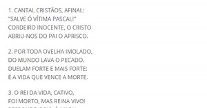 CANTAI CRISTÃOS, AFINAL (PE. JOSÉ WEBER) - Músicas para Missa